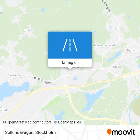 Sollundavägen karta