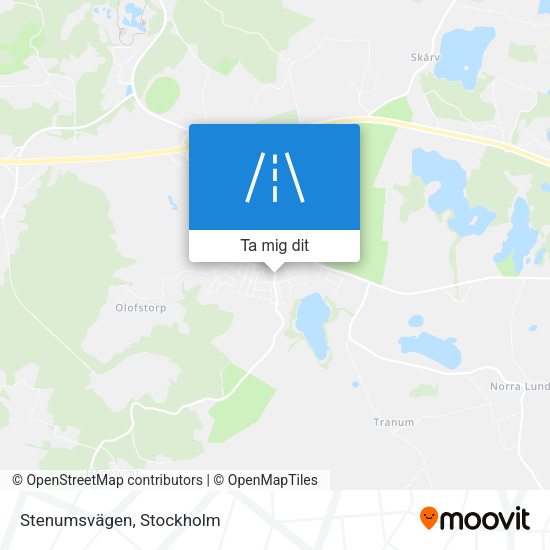 Stenumsvägen karta