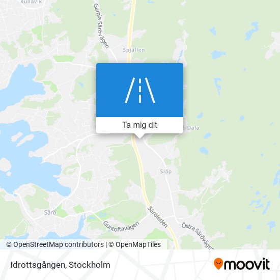 Idrottsgången karta