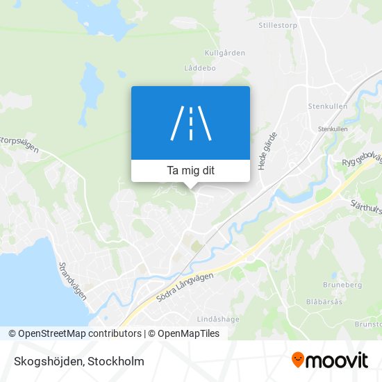 Skogshöjden karta