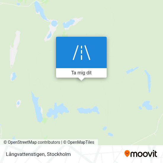 Långvattenstigen karta