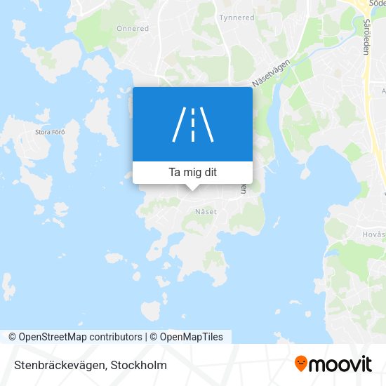 Stenbräckevägen karta