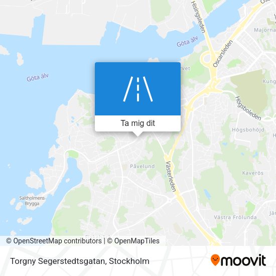 Torgny Segerstedtsgatan karta