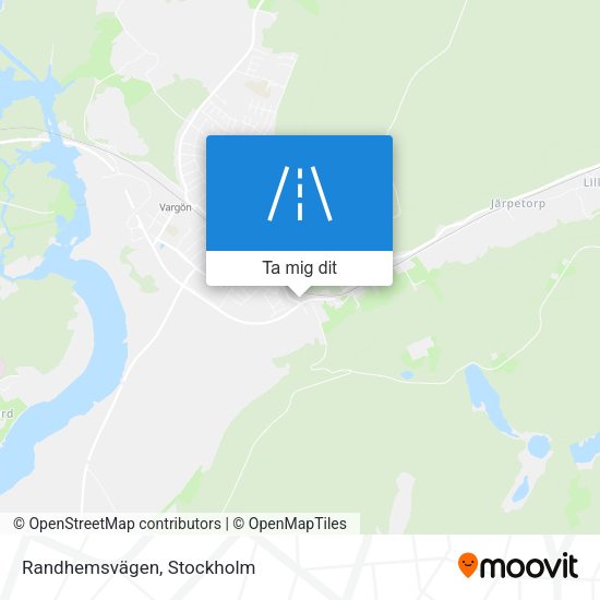 Randhemsvägen karta