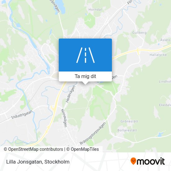 Lilla Jonsgatan karta