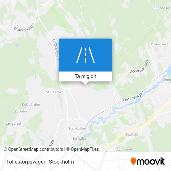 Tollestorpsvägen karta