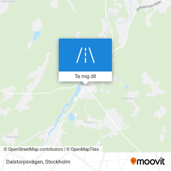 Dalstorpsvägen karta