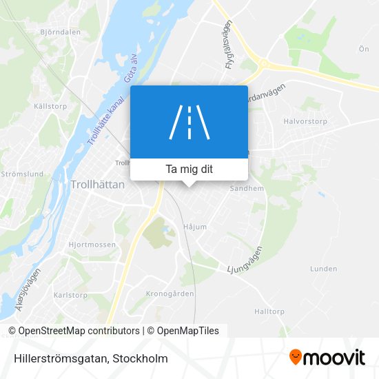 Hillerströmsgatan karta