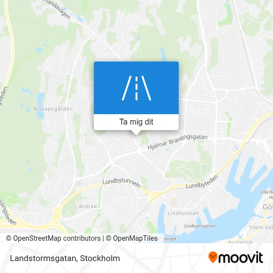 Landstormsgatan karta