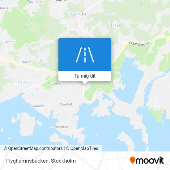 Flyghamnsbacken karta