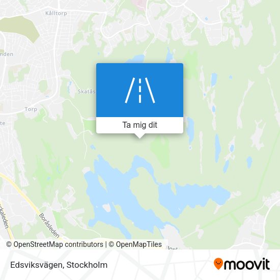 Edsviksvägen karta