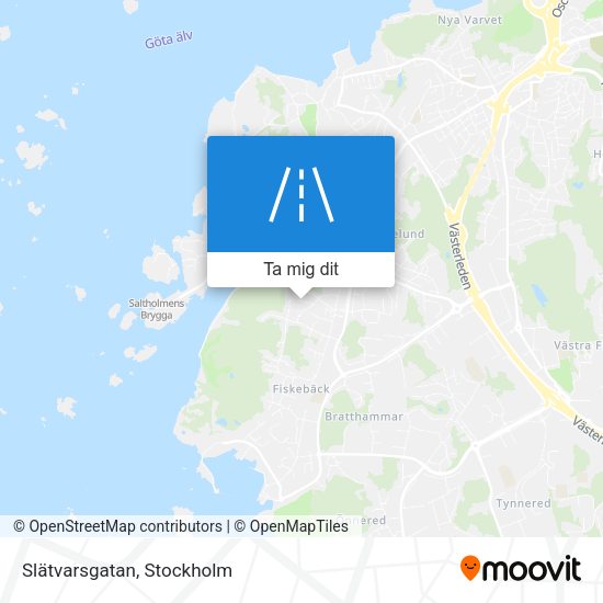 Slätvarsgatan karta
