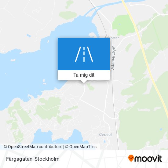 Färgagatan karta