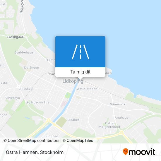Östra Hamnen karta