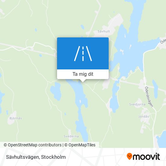 Sävhultsvägen karta