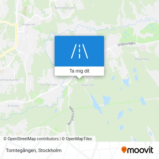 Tomtegången karta