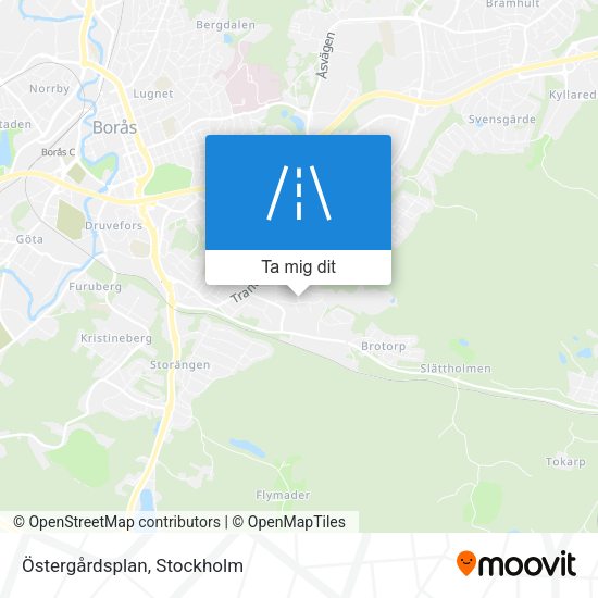 Östergårdsplan karta