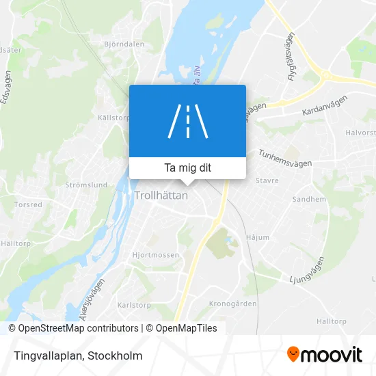 Tingvallaplan karta
