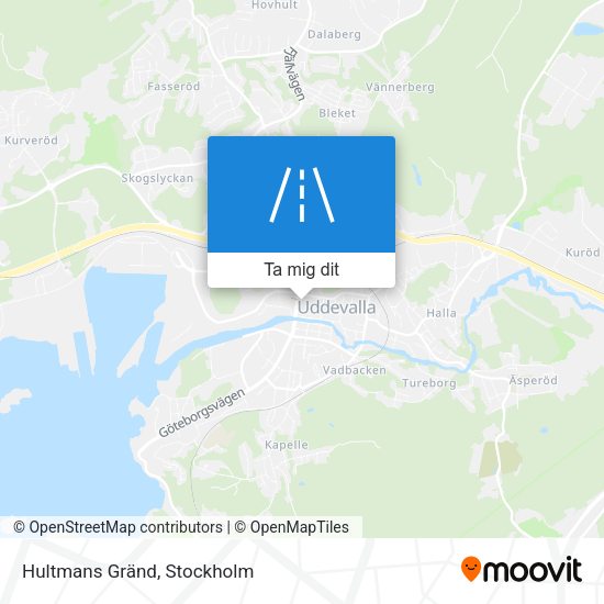 Hultmans Gränd karta