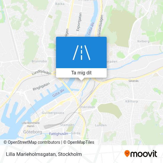 Lilla Marieholmsgatan karta