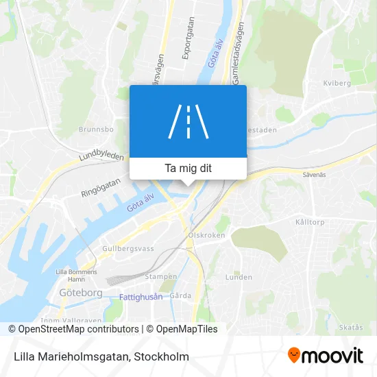 Lilla Marieholmsgatan karta
