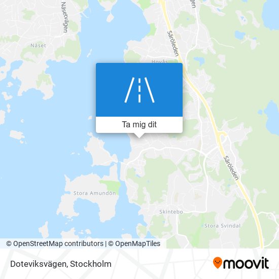 Doteviksvägen karta