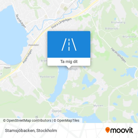 Stamsjöbacken karta