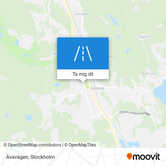 Ävavägen karta