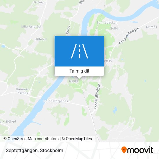 Septettgången karta