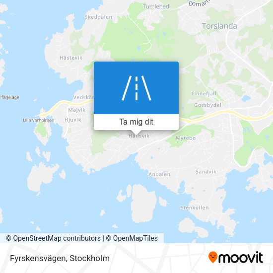 Fyrskensvägen karta