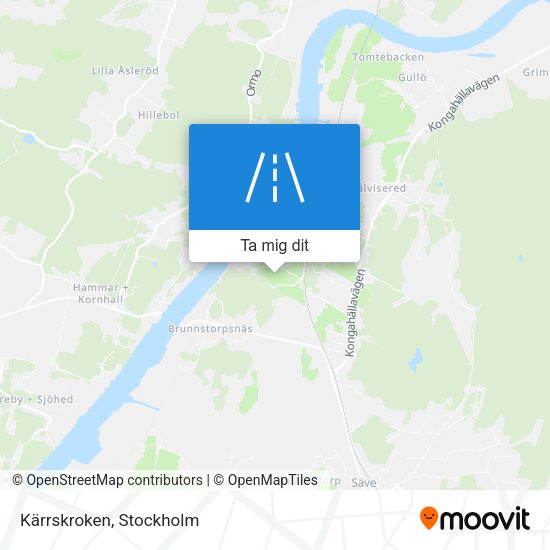 Kärrskroken karta