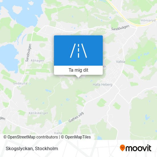 Skogslyckan karta