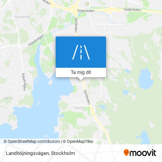 Landhöjningsvägen karta