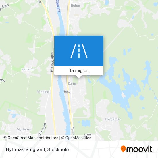 Hyttmästaregränd karta