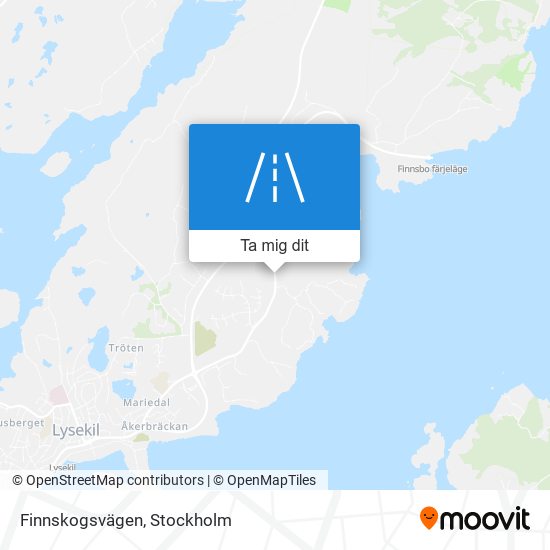 Finnskogsvägen karta