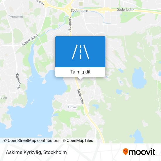 Askims Kyrkväg karta