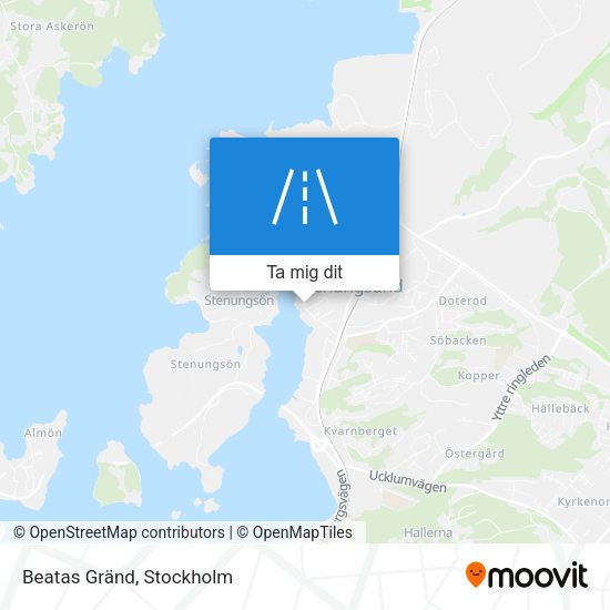 Beatas Gränd karta