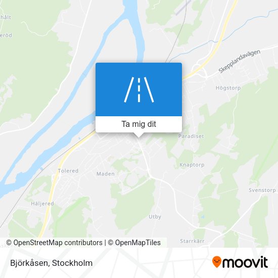 Björkåsen karta