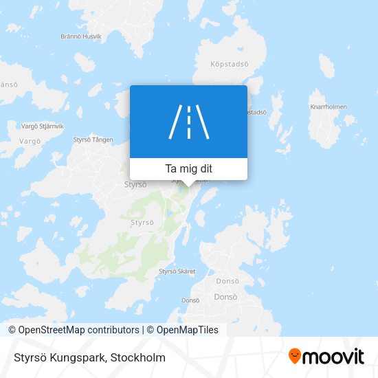 Styrsö Kungspark karta