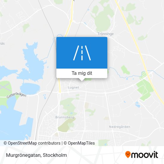 Murgrönegatan karta