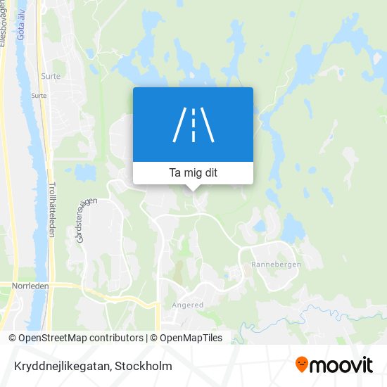 Kryddnejlikegatan karta