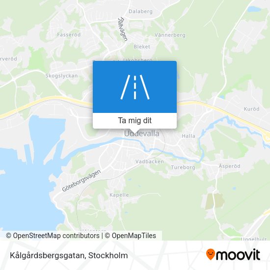 Kålgårdsbergsgatan karta