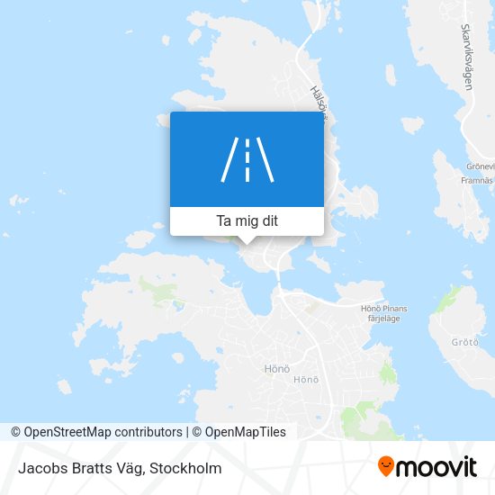 Jacobs Bratts Väg karta