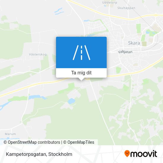 Kampetorpsgatan karta