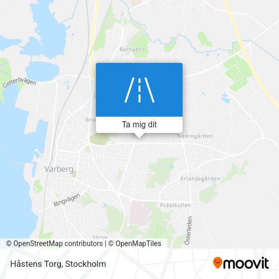 Håstens Torg karta
