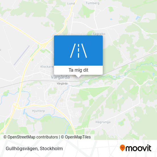 Gullhögsvägen karta