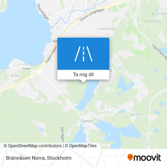 Brännåsen Norra karta