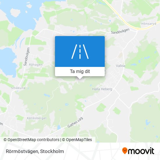 Rörmöstvägen karta