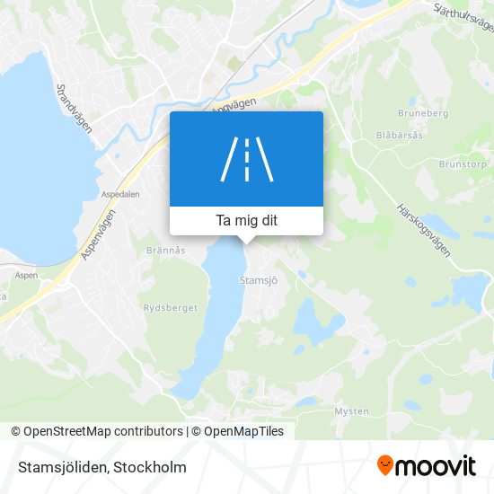 Stamsjöliden karta