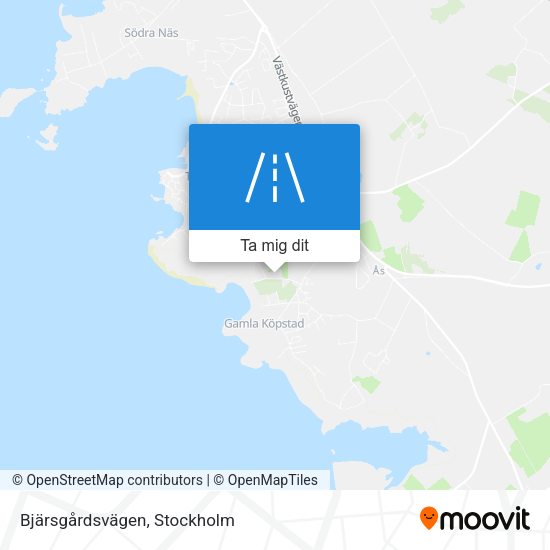 Bjärsgårdsvägen karta